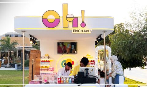Oh Enchant booth at District 5