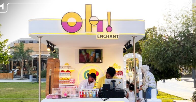 Oh Enchant booth at District 5