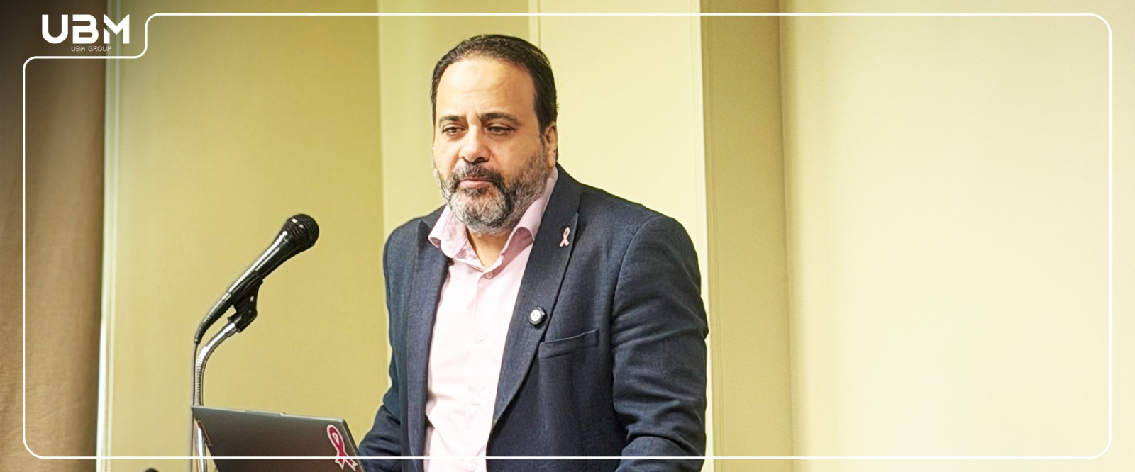 Speaker at the Baheya event