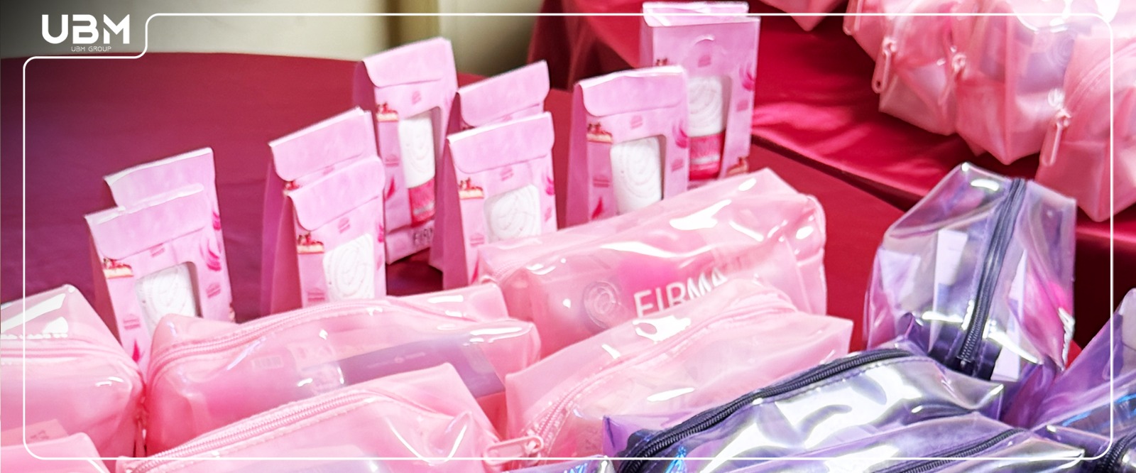 UBM care packages for the Baheya event