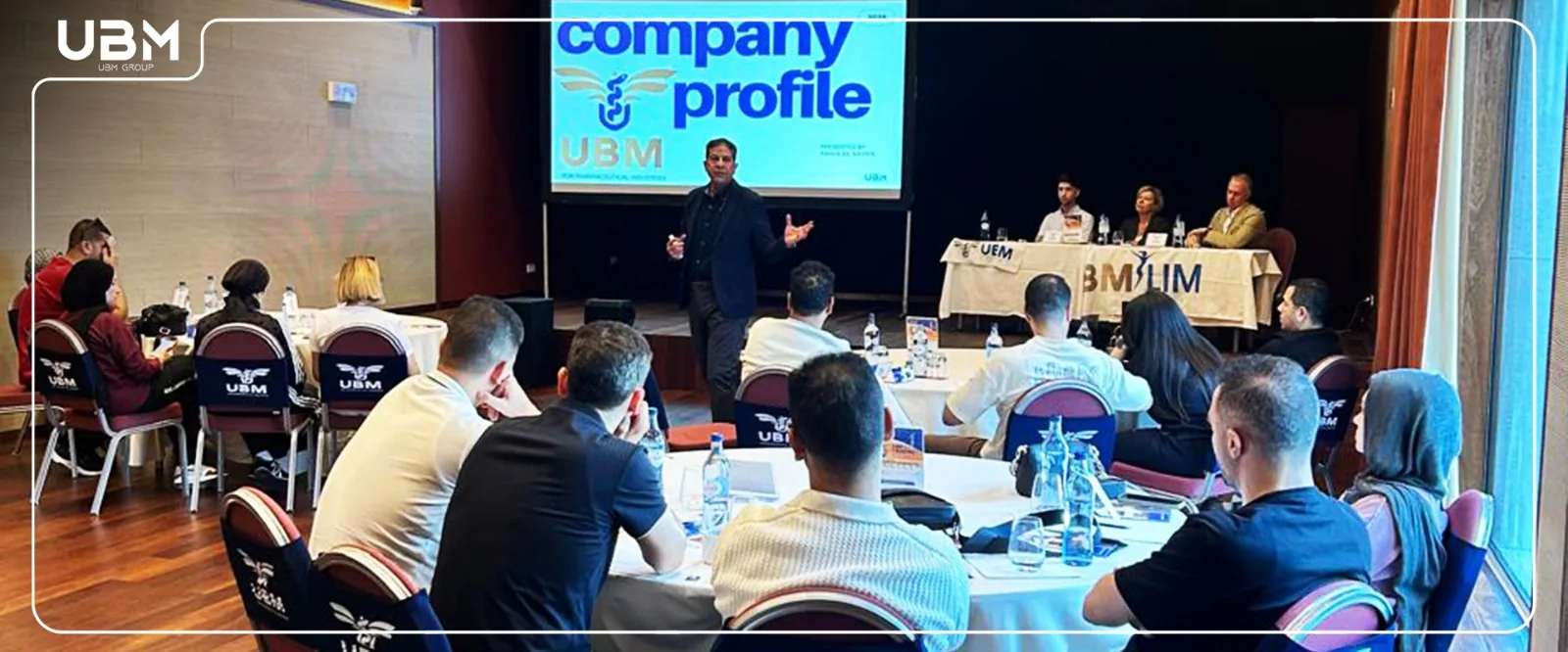 UBM scientific presentation during the Porto journey
