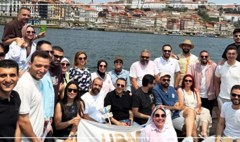 UBM nutrition experts overlooking Porto and the Douro River
