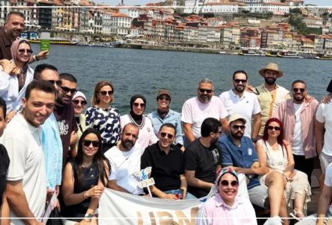UBM nutrition experts overlooking Porto and the Douro River