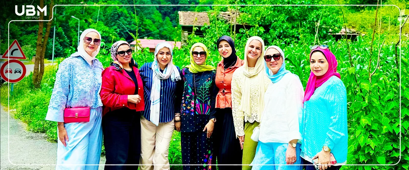 UBM guests exploring the natural beauty of Trabzon