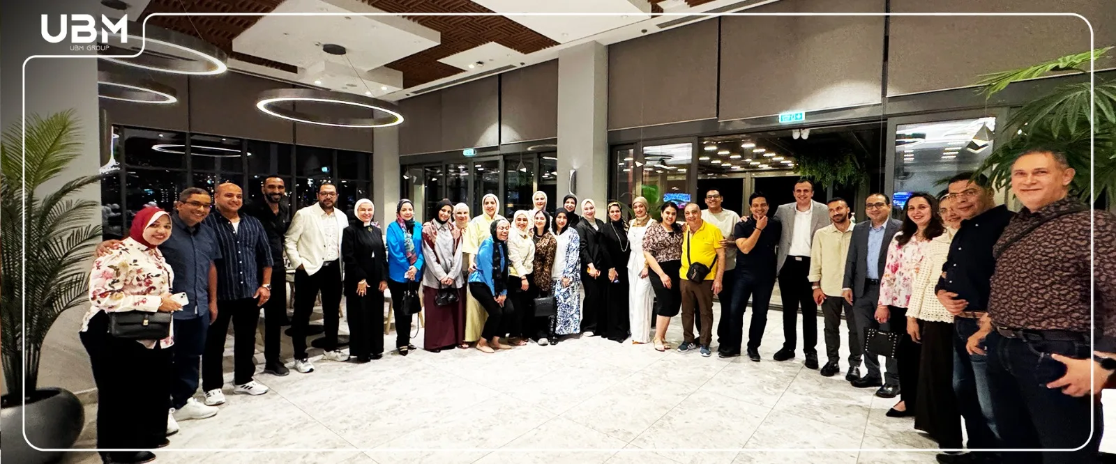 UBM partners gathered after a scientific session in Istanbul