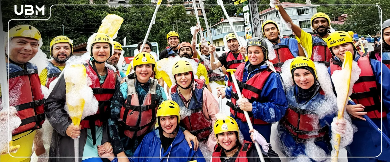 UBM team enjoying an adventure in Trabzon